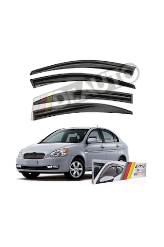 Hyundai Accent Era 2006-2012 Arası Cam Rüzgarlığı 4'lü