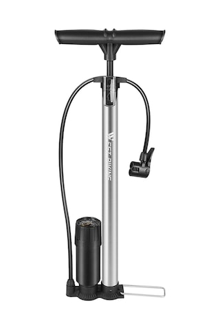 Suofeng Hızlı Ve Güvenli Bisiklet Pompası, Schrader & Presta Vana Uyumlu, 160 Psı, Paslanmaz Çelik, Siyah