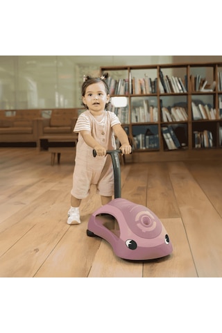 Globber Walk N' Roll 2in1 Ecologic - Berry pembe