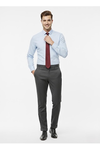 Presto Erkek Slimfit Armürlü Pantolon Siyah 3193-011 Siyah