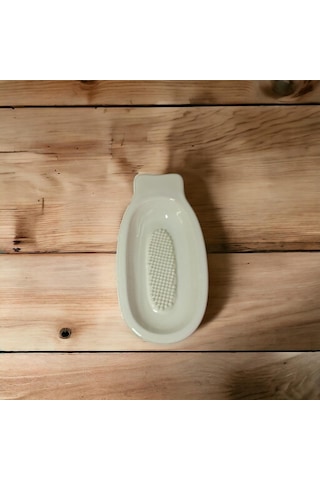 Porselen Elma Rendesi Çocuk Mama Rendesi 20-10 Cn Kayık Meyve Rendesi