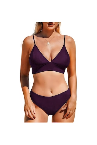 Deep Beach Mürdüm Kaplı Bikini Takım Db200051bt 001