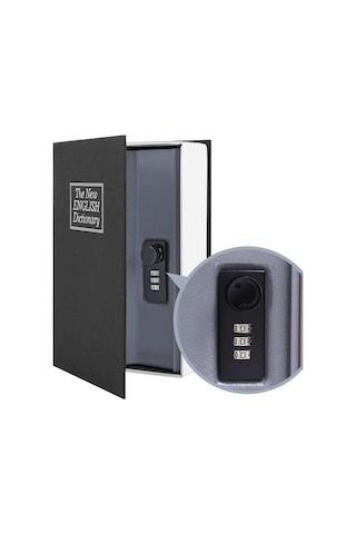 Mühlen Secret Safe 240 Büyük Boy Kitap Şekli Gizli & Şifreli Kasa