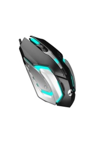 Everest Sm-g72 Usb Siyah-gümüş Işıklandırmalı Oyuncu Mouse Sm-g72