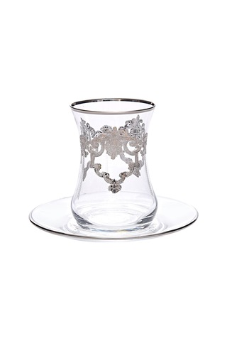 Decorium Çay Takımı 12 Prc Palas Platin M00719 Platin