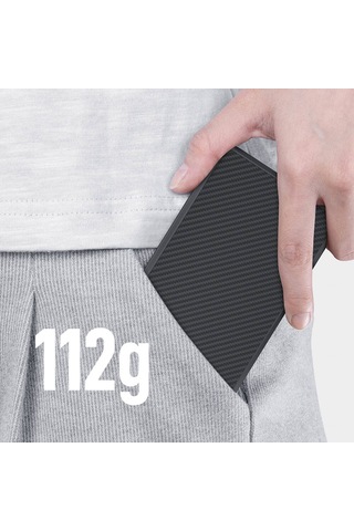 Benks MP15 15W 5000 mAh ArmorGo Magsafe Şarj Özellikli Ultra İnce 600D Aramid Fiber Powerbank