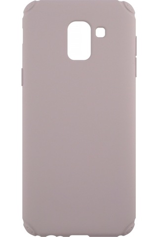 Nettech Samsung Galaxy J600 J6 Uyumlu Plane Seri Arka Koruma Kılıf - Gri Gri