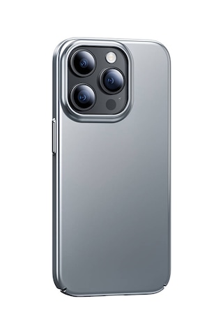 Apple Uyumlu iPhone 15 Pro Max Kılıf Benks Ultra İnce Pc Kapak Siyah