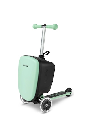 Micro Ride On Luggage Junior Scooter Bagaj Çanta Mint Yeşil