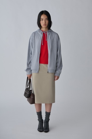 Suud Collection Taş Midi Gabardin Etek