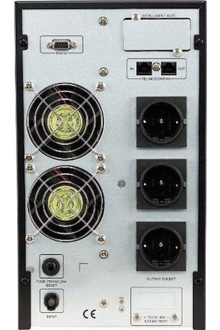 Makelsan Powerpack SE Serisi 2 KVA 4 x 9 AH Online UPS Güç Kaynağı Siyah