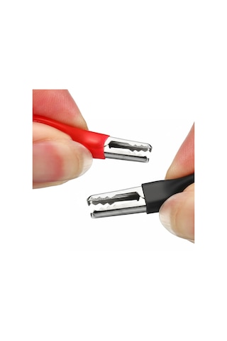 Powermaster Pm-28659 Usb Dişi Küçük Krokodil Uçlu 5v 2a Test Kablosu 60 Cm Akü Maşası Usb Kablo