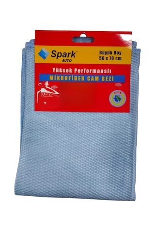 Spark Yüksek Performanslı Mikrofiber Cam Bezi 50 X 70 Cm
