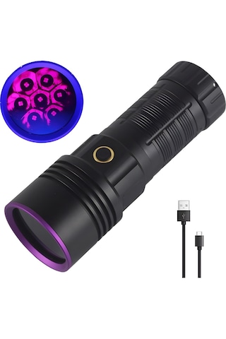 90w 365nm Profesyonel Ultra Güçlü Mor Uv Işık Para Kontrol Fen...