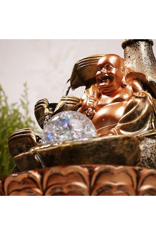 Zen Gülen Buddha Temalı Coppersu Şelalesi