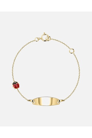 Küçük Altın Kelebek Bilezik 375er Gelbgold 14 Cm Uzunlukta Özelliği İle Şıklık Yaratın