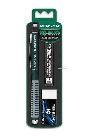 Pensan Iq-duo 0,7 Mm Silgili Yeşil Versatil Kalem Seti