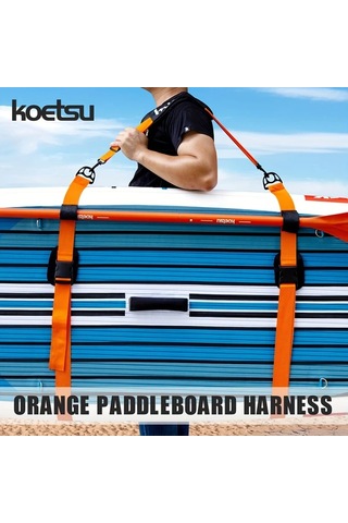 Elmpaly Koetsu Ayarlanabilir Sup Taşıma Askısı, Dayanıklı Ve Konforlu Portakal Desenli