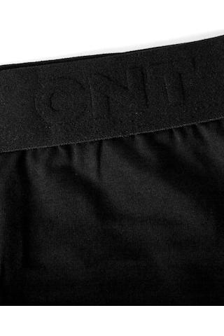 Erkek Esnek Kumaş Siyah Boxer Pamuk Terletmez Katlanmayan Uzun Paça Boyu Siyah-beyaz Beyaz - Siyah