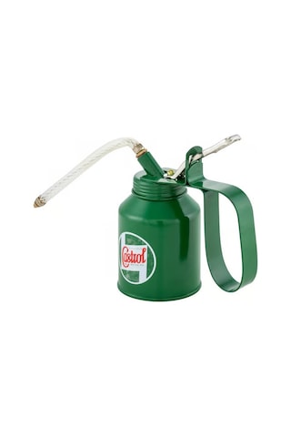 Retro Yağdanlık Yeşil Pompalı 200ml / Castrol