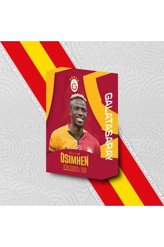 Galatasaray Victor Osimhen Exclusive: Vo9 Tam Set Koleksiyon Kartları - Kutu
