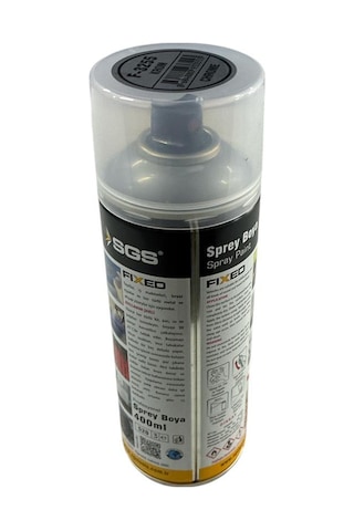 Sgs Fixed Krom Efekt Gümüş Sprey Boya 400ml F-213