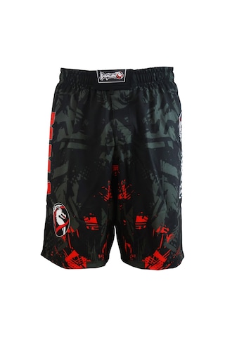 Dragondo M01 Red Maze Mma Şortu Antrenman Şortu Siyah