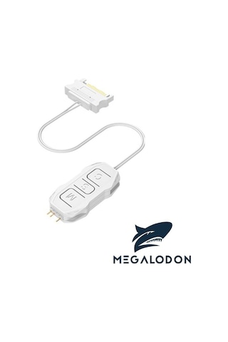 Argb Kontrolcü 5v 3 Pin - Sata Kablo Argb Dönüştürücü Rgb Denetleyici Beyaz Renk
