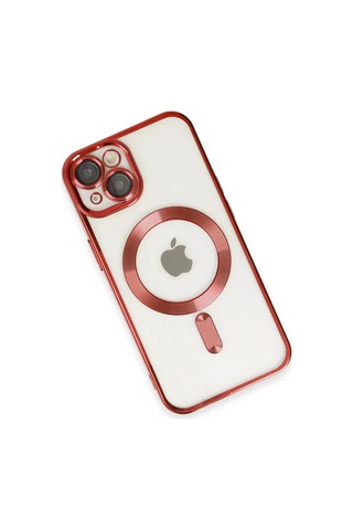 İphone 14 Kılıf Kross Magneticsafe Kapak - Kırmızı