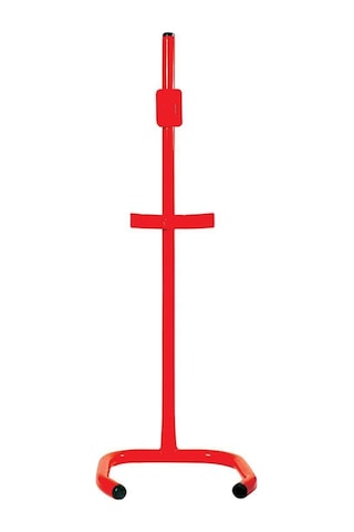 6 KG Ayaklı Yangın Tüpü Sehpası Kırmızı Yangın Tüpü Sehpası