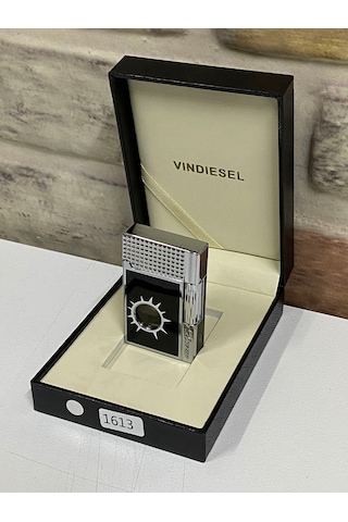 Vindiesel Marka Düz Siyah Gri Renk Nokta Desenli Gaz Göstergeli G