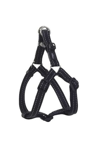 Rogz Utility Instaptuig M Zwart Göğüs Tasması Yeşil