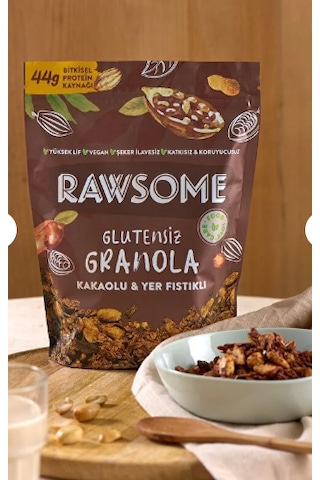 Glutensiz Yerfıstıklı Kakaolu Granola 250 G