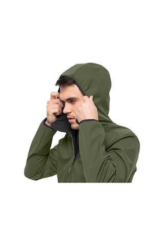 Jack Wolfskin Bornberg Softshell Erkek Ceket Haki Yeşil