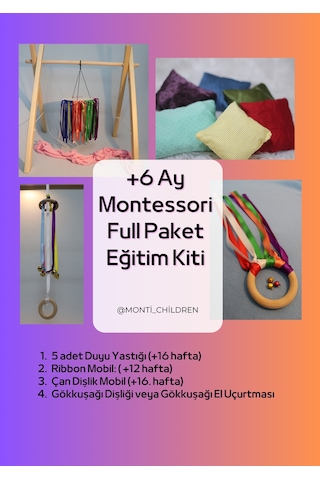 6 Ay Montessori Bebek Eğitim Kiti