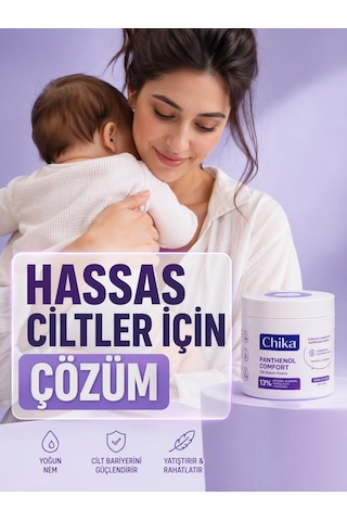 Chika Med + Panthenol Cilt Rahatlatıcı Nemlendirici Krem 400 Ml
