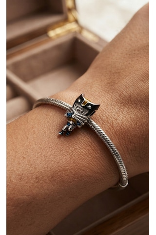 Kadın Wolverine Karakteri Model Gümüş Charm Gümüş