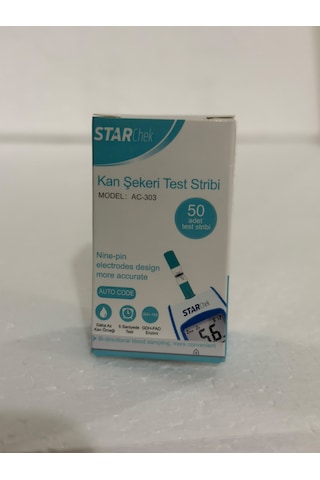 Starchek Şeker Stribi 2 50 100 Testlik