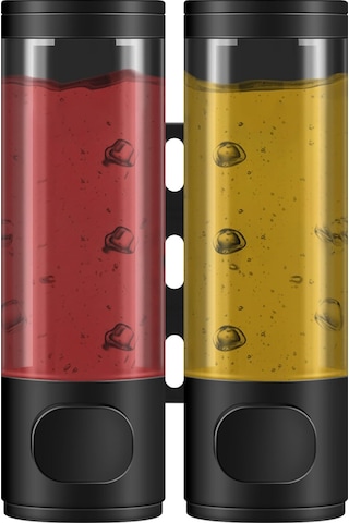 Anjiexun Şampuan Ve Saç Kremi Dağıtıcısı, Banyo Duş Dağıtıcısı 2 Siyah