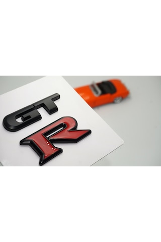 Nissan Gtr Bagaj 3M 3D Krom Metal Logo Amblem (549222316)