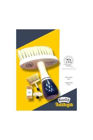 126 Klasik Ense Temizleme Fırçası & Kıl Temizleme Fırçası Neck Brush