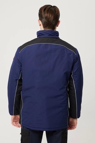 Allium Ripstop Parka - Su Geçirmez, Rüzgar Geçirmez, Dayanıklı Ve Soğuk Hava Koşullarına Uygun Outdo Lacivert-siyah