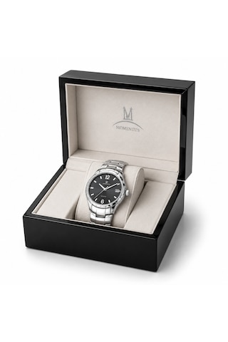 Momentus B858s-03mm Kadın Kol Saati - Vintage Gümüş
