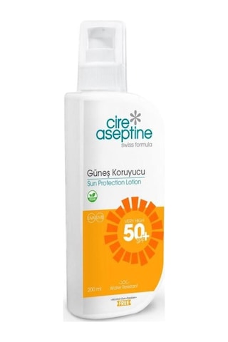 Cire Aseptine Koruyucu Güneş Kremi SPF50+ 200 ML
