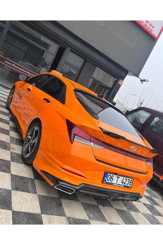 Hyundai Elentra 2021... Spoiler---fibersan Tuning