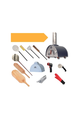 Barba Fl-46 Set Üstü Bahçe Fırını Profesyonel Paket Siyah Barba Fl-46 Set Üstü Bahçe Fırını Profesyonel Paket Siyah