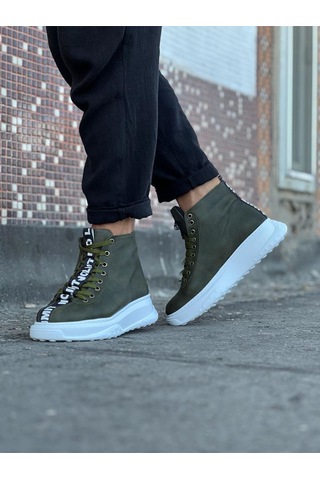 Wagoon Wg03 Haki Erkek Yarım Bilek Bot Haki