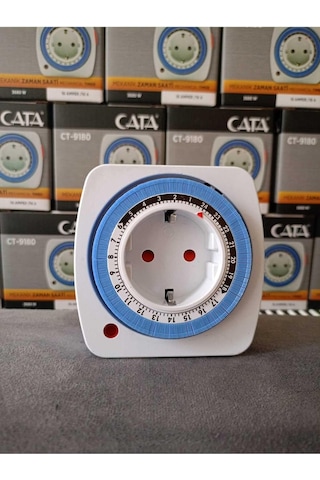 Cata Ct-9180 Mekanik Zaman Saati 2 Adet 8698943819562310 Çok Renkli
