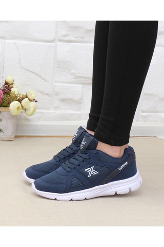 Luttoon 251 Lacivert 36-40 Unisex Spor Ayakkabı Laci Beyaz