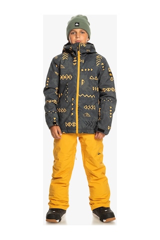 Quiksilver Morton Youth Erkek Çocuk Siyah Snowboard Ceketi 8688